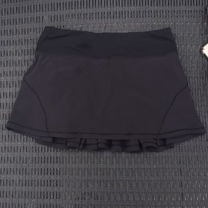 Lululemon black skort